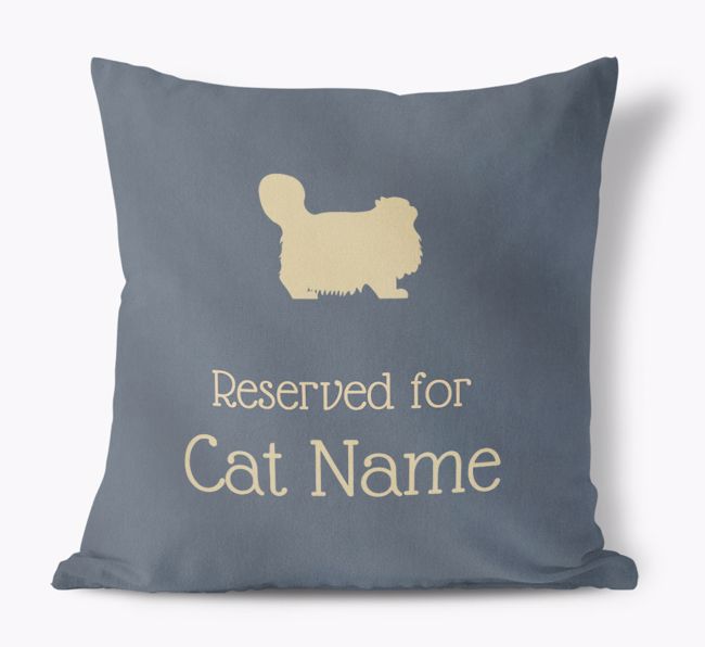 Reserved for {dogsName}: Personalized {breedCommonName} Soft Touch Pillow
